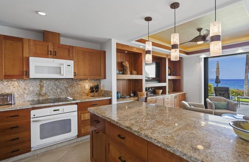 Wailea Condo | Makena Surf B106 | Ground Floor Beach Access, Turtle Reef & High-End Kitchen