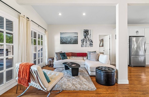 Araby Commons House | Mid-Century Mountain Paradise With Pool, Spa & Mountain Views
