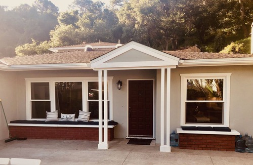 Alta Mesa House | Mins to beach, mountains & park. Enjoy hot tub, fire pit, outdoor shower + more!