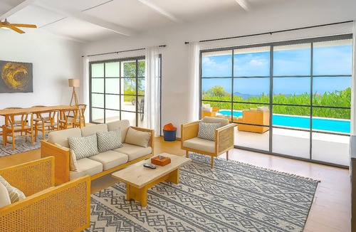 Ciudad Cortes House | Modern 2BD Jungle Escape, Panoramic Ocean View