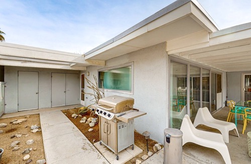 Racquet Club South House | Modern home w/mountain views, private backyard pool & grill, close to downtown
