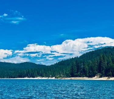 Nevada City House | Modern Peaceful Nordic Cabin Near Lake with Pickleball-Basketball Court