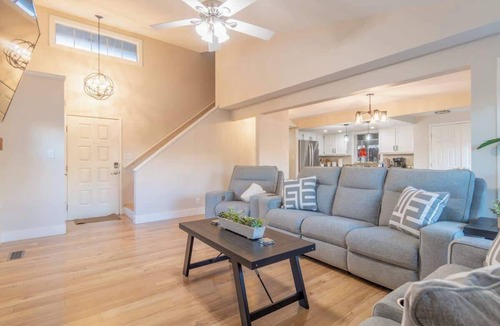 Northwest Reno House | Modern Retreat | Game Room + Backyard Patio