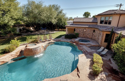 Sunburst Farms East House | Mountain View Retreat by LuxeKey | Pool, Game Room, Guest House & Theater Room