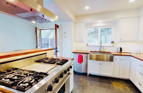 Mira Monte House | Mountaintop Oasis Waterfall House with Hot Tub and Epic Sunset Views!
