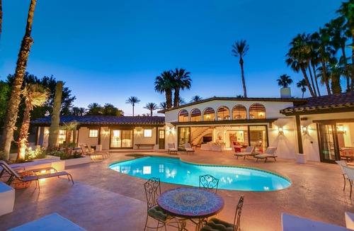 Indian Wells House | New 2 Acre Private Estate - Tennis Court, Pool/Spa, Orchards, Amazing Mtn Views