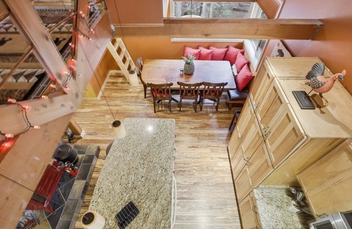 Bear Valley Cabin | NEW! A-Frame Home with Deck & BBQ - VH #223