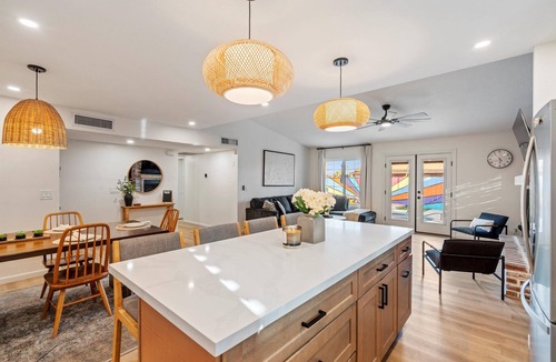 Fiesta Park Village House | NEW HEATED Private Pool Oasis with 2 car garage-Family Friendly Home