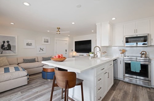 Carpinteria Condo | NEWLY Remodeled 109 Lush 2BD Beachfront Condo - Bliss of the Beach!