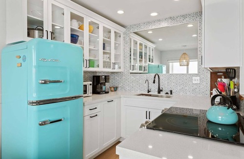Carpinteria Condo | Ocean View Beach Condo | California King, Balcony & Steps to the Sand