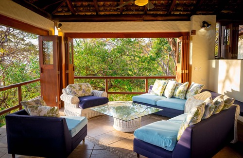 San Juan del Sur Villa | Oceanfront 5bdrm, sleeps 10, AC, pool, fibre optic, Playa Maderas surf break