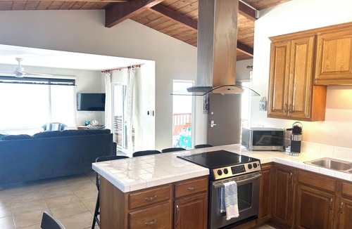 Leucadia House | Oceanfront Dolphin Views at the Edge of the USA. 2-Bed 1-Bath Pet-Friendly.