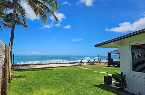 Ewa House | Oceanfront house in charming Ewa Beach with AC