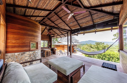 Rancho Santana House | Oceanview, Hillside retreat looking over the valley, minutes from the beach