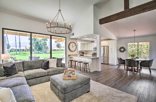 Palm Desert Condo | Palm Desert Escape w/Patio, Grill & Fire Pit