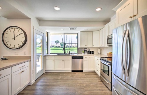 Palm Desert Condo | Palm Desert Escape w/Patio, Grill & Fire Pit