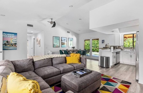 Desert Park Estates House | Palm Springs Retreat: Pool, Hot Tub, Mountain Views
