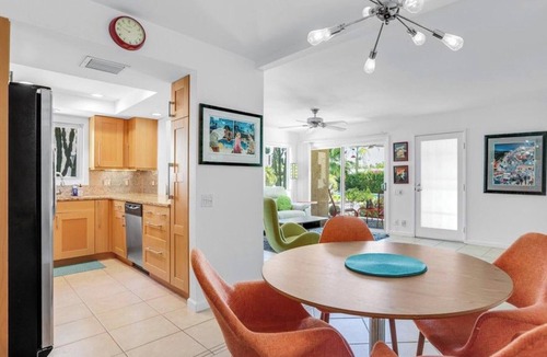 Tahquitz River Estates Condo | Perfectly located Palm Springs 2 bedroom 2 bathroom ground floor pool side condo