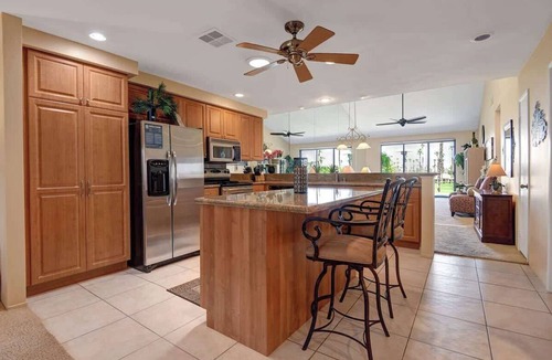 Palm Desert Condo | Pet-friendly condo with views|Shared pool
