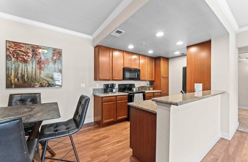 Reno/Tahoe Airport Apartment | Pool, Sauna, Yoga Studio + Gym | Serene 1BR