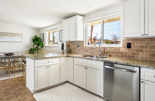 Twentynine Palms House | Pool + Spa + Stargazing: Stylish Mid-Century Home Near Joshua Tree National Park