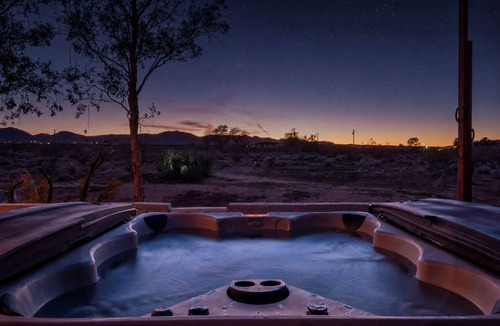 Landers House | Private Desert Ranch: Hot Tub, Cowboy Pool, Saloon