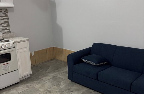 Porterville Apartment | Private Guest House Cozy & Clean Living Room + Bath Great Location