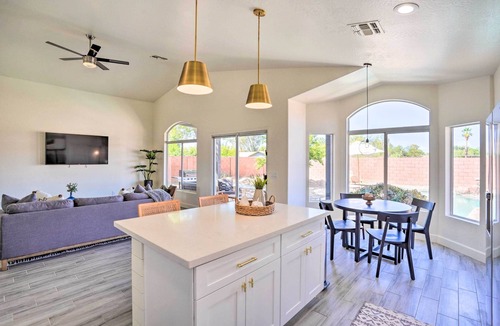 Paradise Valley Village Cottage | Private Heated Pool: Phoenix Sanctuary w/Foosball
