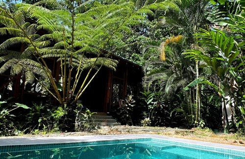 Cocles House | Rainforest glamping experience with private plunge pool in jungle garden