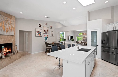 Magnesia Falls Cove House | Rancho Mirage Estate | Saltwater Pool, Spa, Game Room, Outdoor Kitchen · 4BR