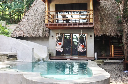 Cocles House | RAYA Bohemian Villa in Sunny Puerto Viejo with Water Slide Pool, WiFi, AC