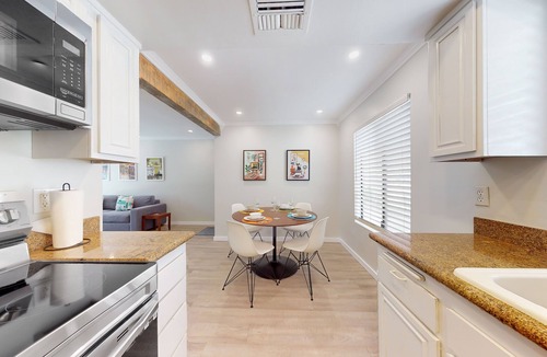 Sunrise Vista Chino Apartment | Remodeled ground-floor condo with pools, hot tub, tennis, & patio - dog-friendly