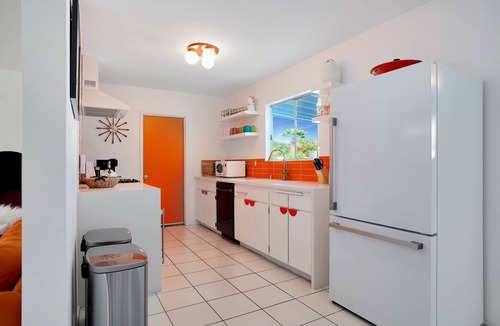 Racquet Club South House | Retro Pool Home Downtown Palm Springs Sleeps 6