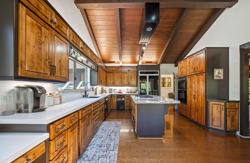Yosemite Forks House | Riverfront Paradise w/Pool, Spa & Tennis Court