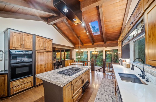 Yosemite Forks House | Riverfront Paradise w/Pool, Spa & Tennis Court