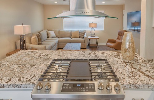 Downtown Apartment | Room for Everyone, Block from the Beach