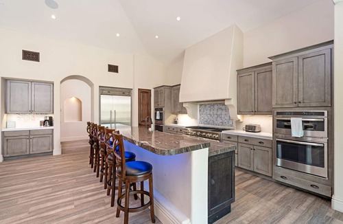 Bermuda Dunes House | Secluded 13BR-11BA Gated Estate: Island River Pool&Pool House, Golf & LG Jacuzzi