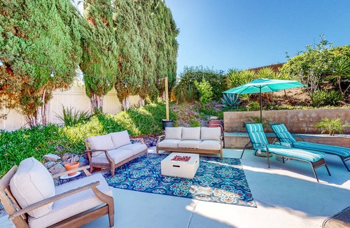 San Carlos House | Serene, dog-friendly home with private pool, covered patios, sunroom & AC
