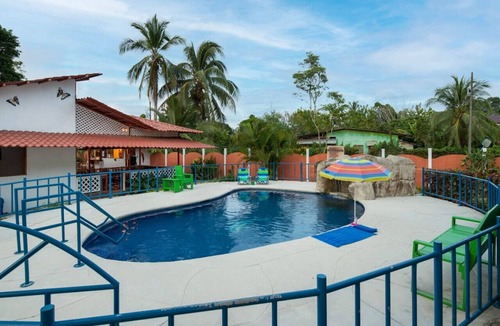 Manzanillo House | Serene Poolside Stay | Walk to Beach | Near Dining