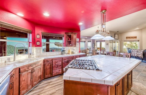 Squaw Valley House | Sierra Peaks Vineyard View - wide-open skies and breathtaking 360° views!