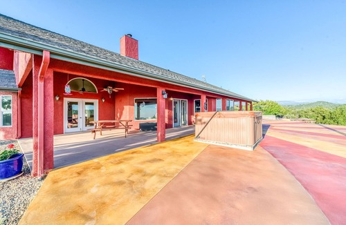Squaw Valley House | Sierra Peaks Vineyard View - wide-open skies and breathtaking 360° views!