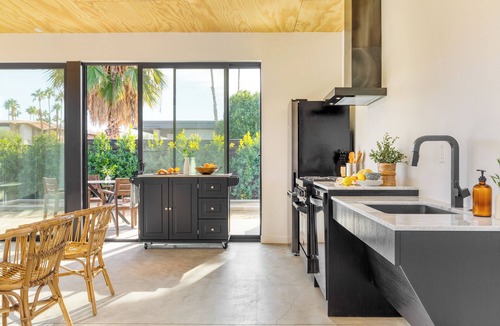 Downtown Palm Springs Hotel | Sleeps 40 | Entire 16-Room Hotel, Pool | Blackhaus