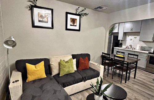 Gilbert Apartment | Spacious 2BR Condo, Steps to Downtown Gilbert, King Bed & Laundry