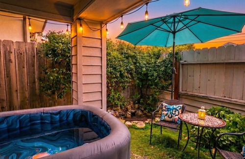 Grover Beach House | ‼️Spacious 3BR Home with Hot Tub & Private Yard