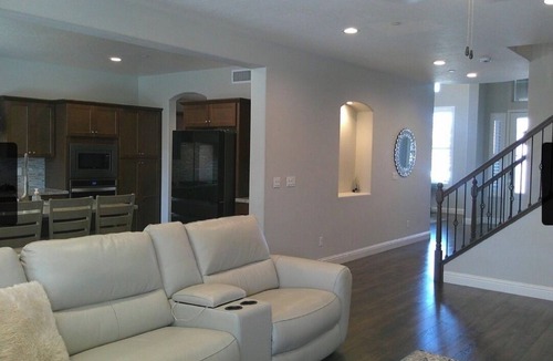 Visalia House | Spacious 4-bedroom house in peaceful Visalia with AC, pool, spa, full game room