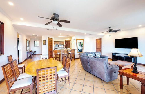 Cabo Velas Apartment | Spacious terrace and garden condo Bougainvillea 8105 Reserva Conchal