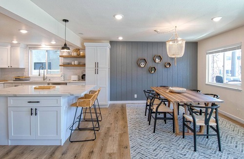 West Newport Condo | Spectacular ocean views await you from the large patio at this newly remodeled lower unit!
