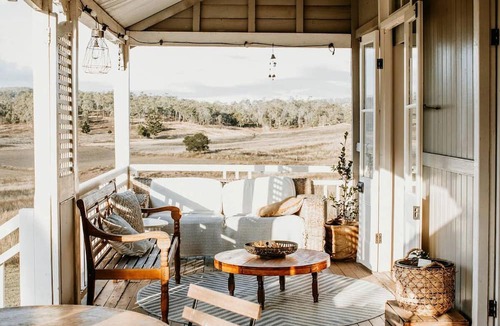 Woolooman Cottage | Stunning Cabin with Fireplace Perfect for a Weekend Getaway from Brisbane