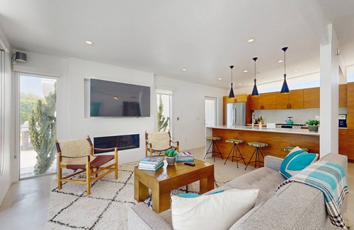 Desert Park Estates House | Stunning mid-century gem with private pool, spa, firepit, and free WiFi