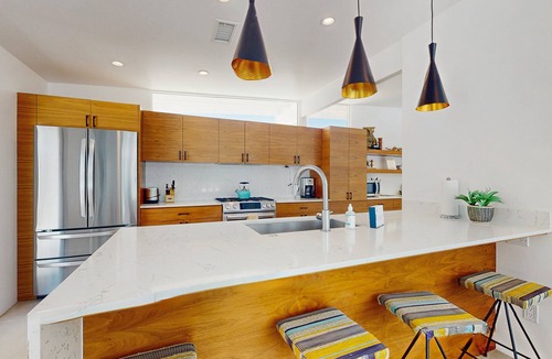 Desert Park Estates House | Stunning mid-century gem with private pool, spa, firepit, and free WiFi